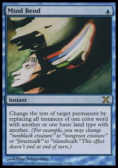 Mind Bend ~ Tenth Edition [ Excellent ] [ Magic MTG ]