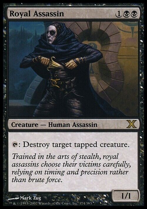 Royal Assassin ~ Tenth Edition [ Excellent ] [ Magic MTG ]