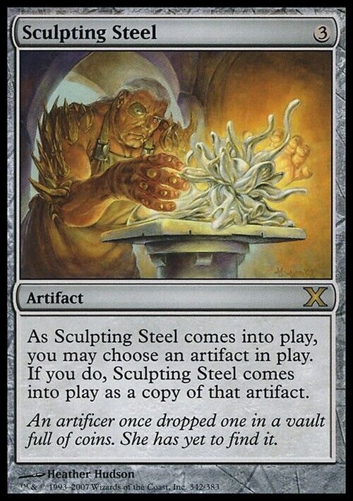 Sculpting Steel ~ Tenth Edition [ Excellent ] [ Magic MTG ]