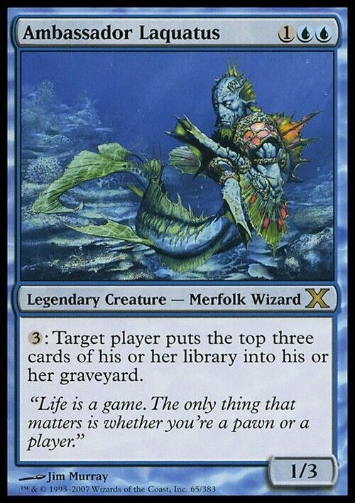 Ambassador Laquatus ~ Tenth Edition [ Excellent ] [ Magic MTG ]