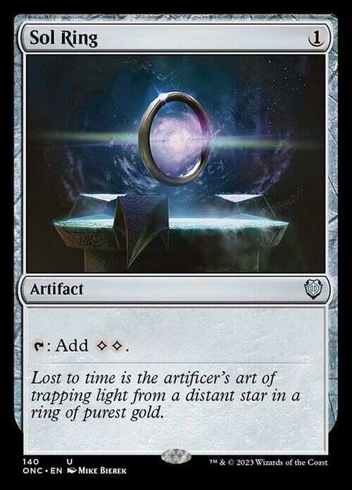 Sol Ring ~ Commander: Phyrexia: All Will Be One [ NM ] [ Magic MTG ]