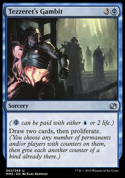 Tezzeret's Gambit ~ Modern Masters 2015 [ Excellent ] [ Magic MTG ]