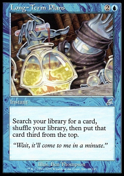 Long-Term Plans ~ Scourge [ Excellent ] [ Magic MTG ]