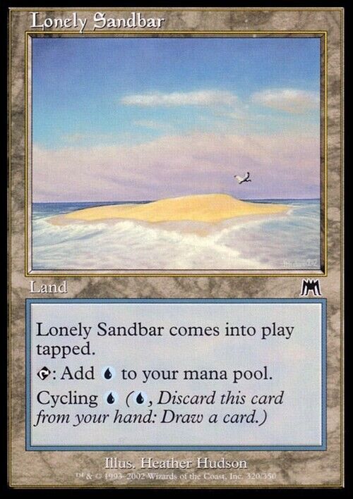 Lonely Sandbar ~ Onslaught [ Excellent ] [ Magic MTG ]