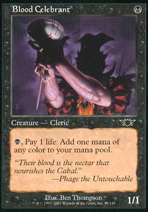 Blood Celebrant ~ Legions [ Excellent ] [ Magic MTG ]