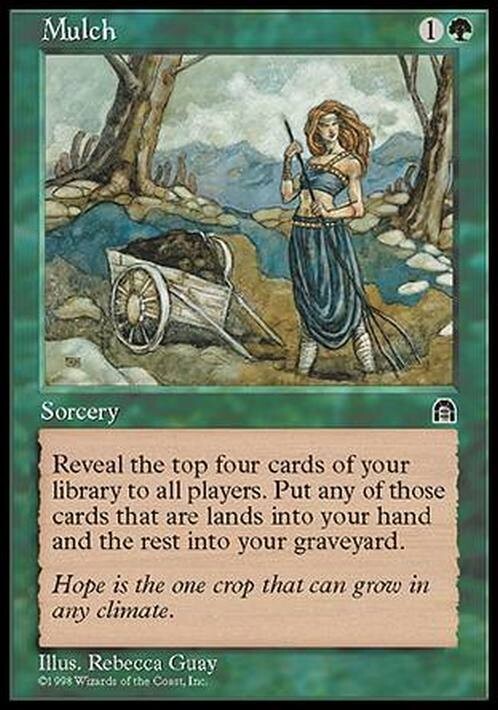Mulch ~ Stronghold [ Excellent ] [ Magic MTG ]