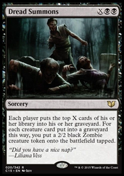 Dread Summons ~ Commander 2015 [ Excellent ] [ Magic MTG ]