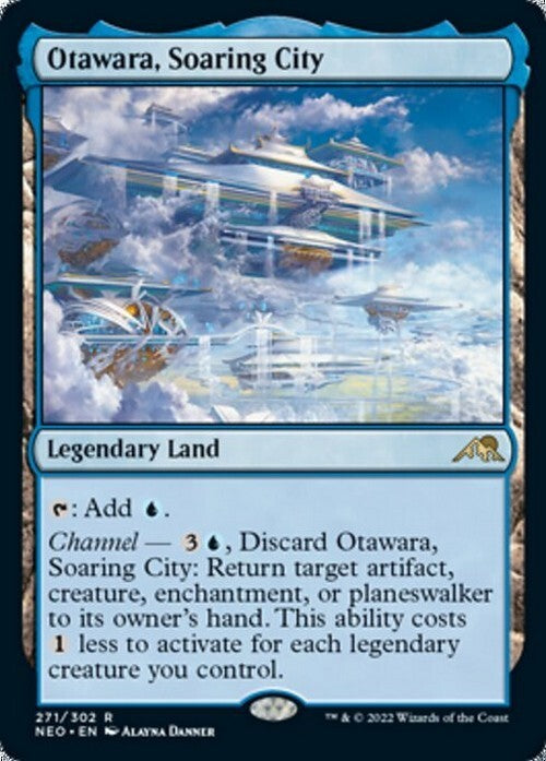 Otawara, Soaring City ~ Kamigawa: Neon Dynasty [ NearMint ] [ Magic MTG ] - London Magic Traders Ltd