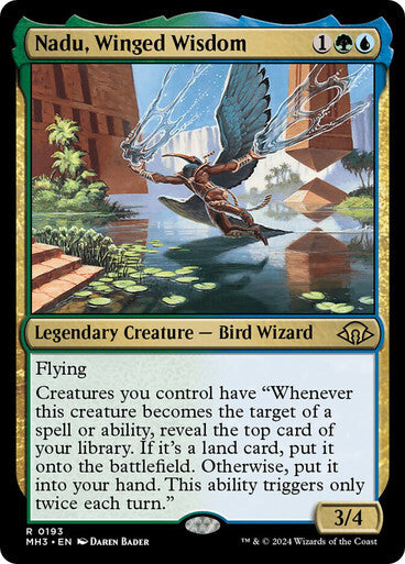 Nadu, Winged Wisdom ~ Modern Horizons 3 [ NearMint ] [ Magic MTG ]