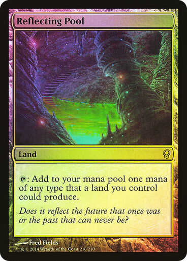 FOIL Reflecting Pool ~ Conspiracy [ Excellent+ ] [ Magic MTG ]