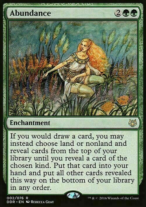 Abundance ~ Duel Decks [ Excellent ] [ Magic MTG ]