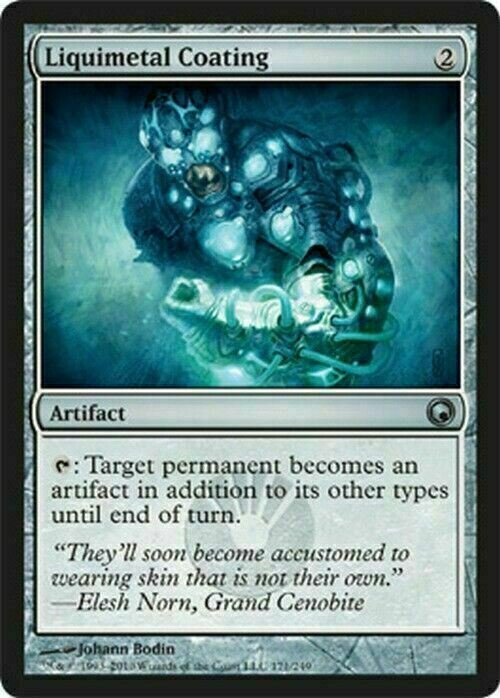 Liquimetal Coating ~ Scars of Mirrodin [ Excellent ] [ Magic MTG ]
