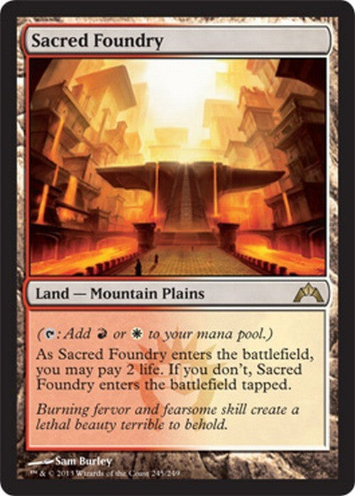 Sacred Foundry ~ Gatecrash [ Excellent ] [ Magic MTG ]