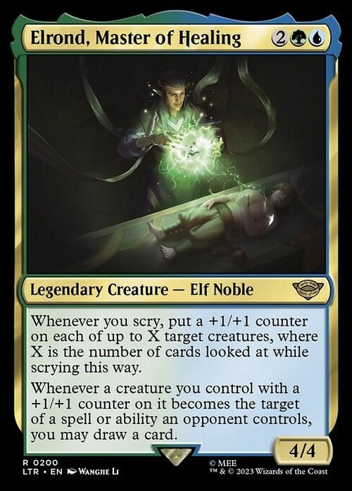 Elrond, Master of Healing ~ The Lord of the Rings [ NM ] [ Magic MTG ]