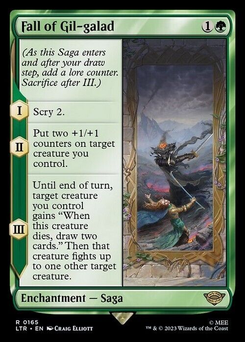 Fall of Gil-galad ~ The Lord of the Rings [ NM ] [ Magic MTG ]