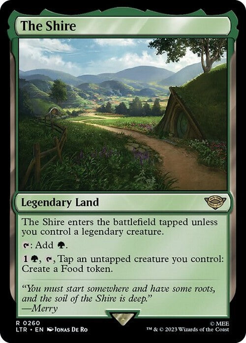 The Shire ~ The Lord of the Rings [ NM ] [ Magic MTG ]