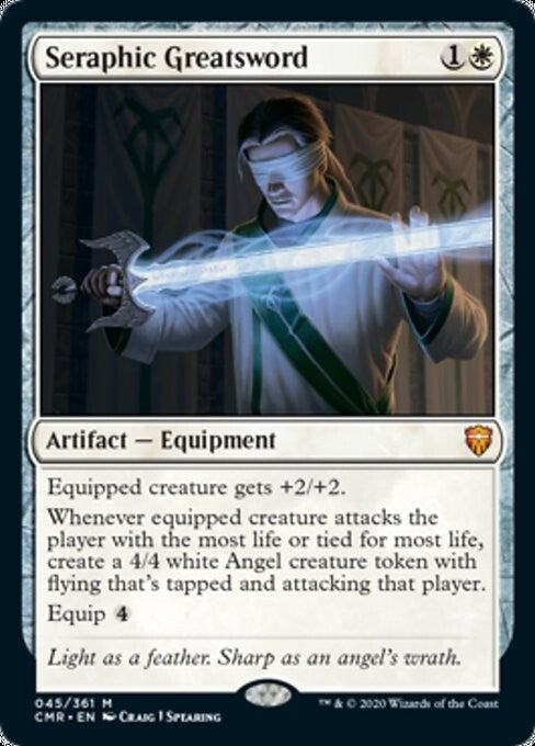 Seraphic Greatsword ~ Commander Legends 1 [ NearMint ] [ Magic MTG ]