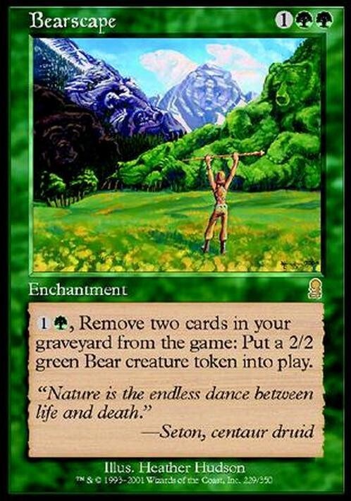 Bearscape ~ Odyssey [ Excellent ] [ Magic MTG ]
