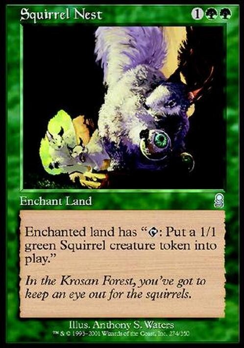 Squirrel Nest ~ Odyssey [ Excellent ] [ Magic MTG ]