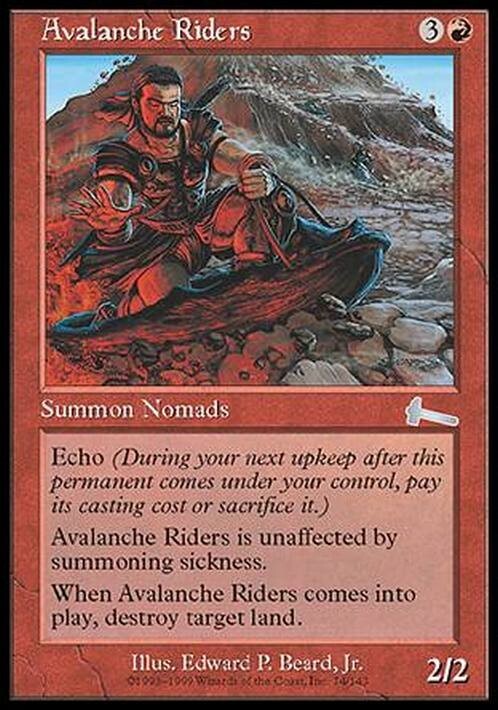Avalanche Riders ~ Urza's Legacy [ Excellent ] [ Magic MTG ]