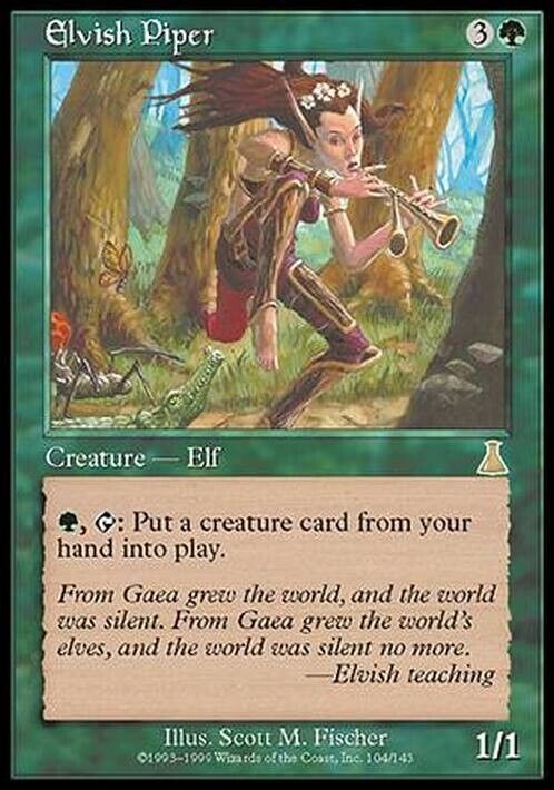 Elvish Piper ~ Urza's Destiny [ Excellent ] [ Magic MTG ]