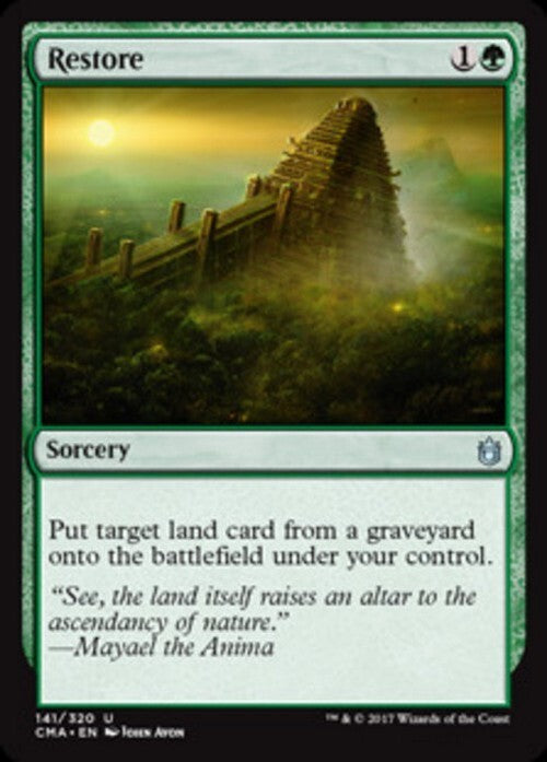 Restore ~ Commander Anthology 1 [ Excellent ] [ Magic MTG ]