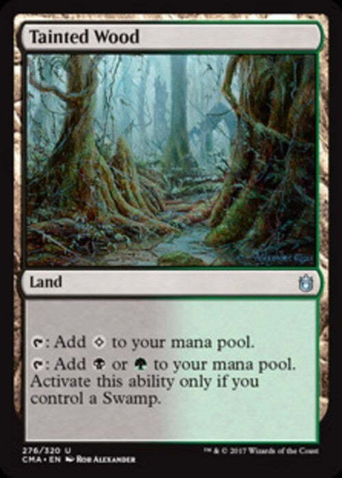Tainted Wood ~ Commander Anthology 1 [ Excellent ] [ Magic MTG ]