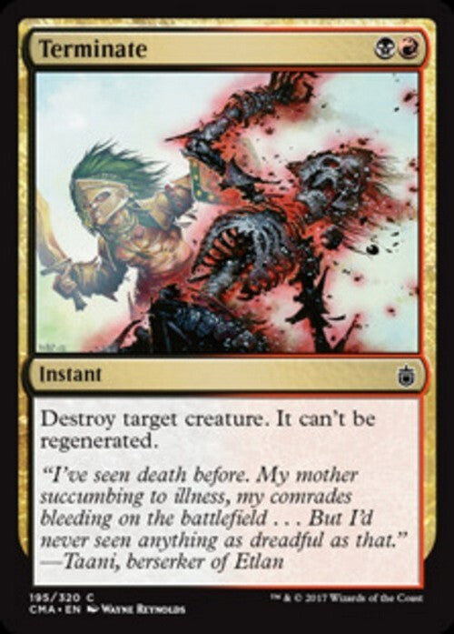 Terminate ~ Commander Anthology 1 [ Excellent ] [ Magic MTG ]