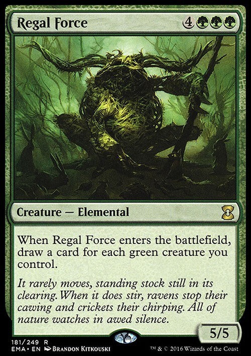 Regal Force ~ Eternal Masters [ Excellent ] [ Magic MTG ]