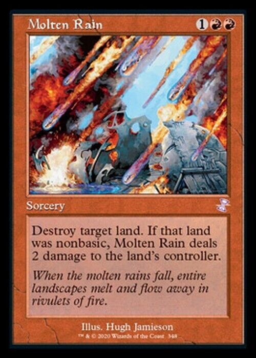 Molten Rain ~ Time Spiral Remastered [ NearMint ] [ Magic MTG ]