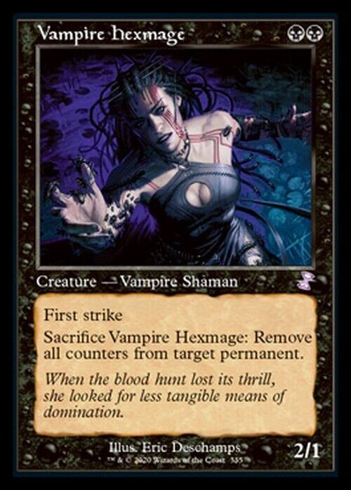 Vampire Hexmage ~ Time Spiral Remastered [ NearMint ] [ Magic MTG ]