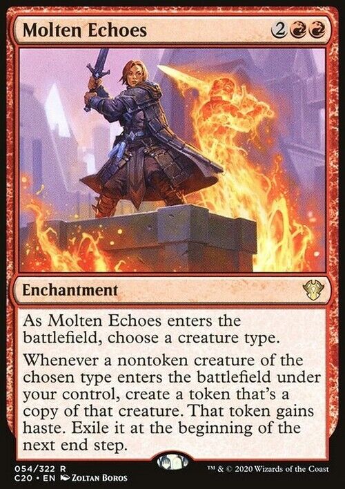 Molten Echoes ~ Commander: Ikoria [ Excellent ] [ Magic MTG ]