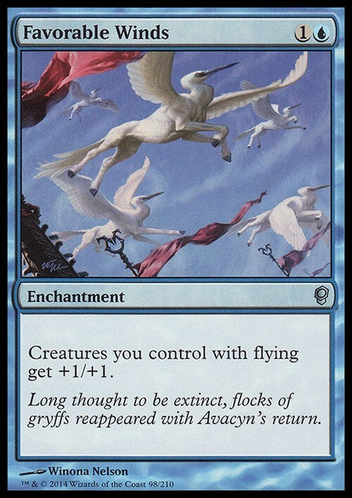 Favorable Winds ~ Conspiracy 1 [ Excellent ] [ Magic MTG ]