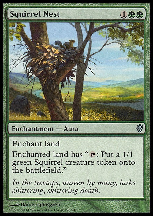 Squirrel Nest ~ Conspiracy 1 [ Excellent ] [ Magic MTG ]