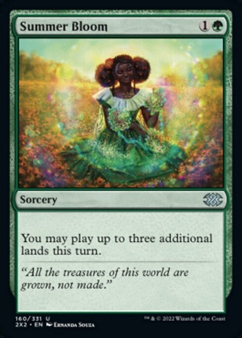 Summer Bloom ~ Double Masters 2022 [ NearMint ] [ Magic MTG ]
