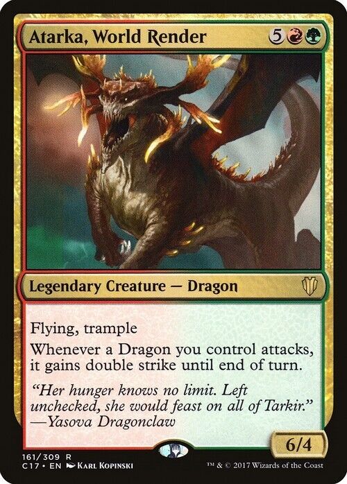 Atarka, World Render ~ Commander 2017 [ Excellent ] [ Magic MTG ]