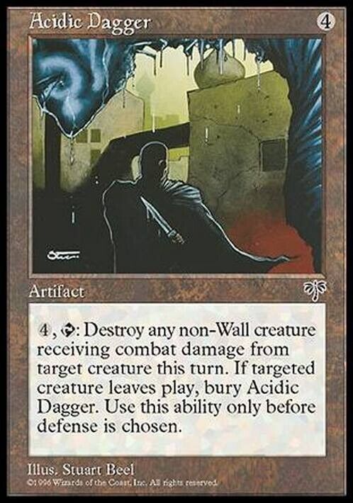 Acidic Dagger ~ Mirage [ Excellent ] [ Magic MTG ]