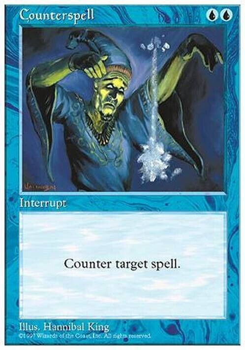 Counterspell ~ Fifth Edition [ PLAYED ] [ Magic MTG ]