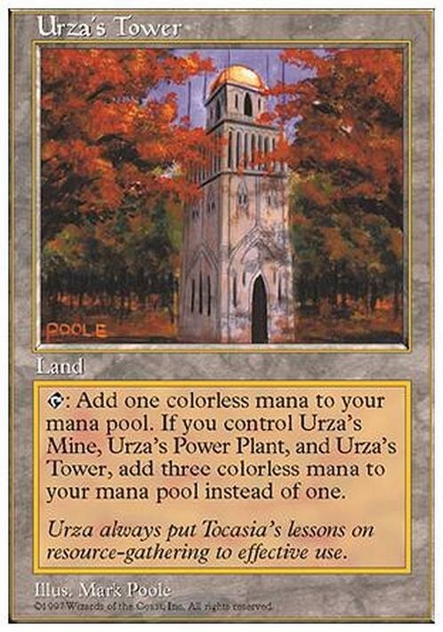 Urza's Tower ~ Fifth Edition [ Excellent ] [ Magic MTG ]