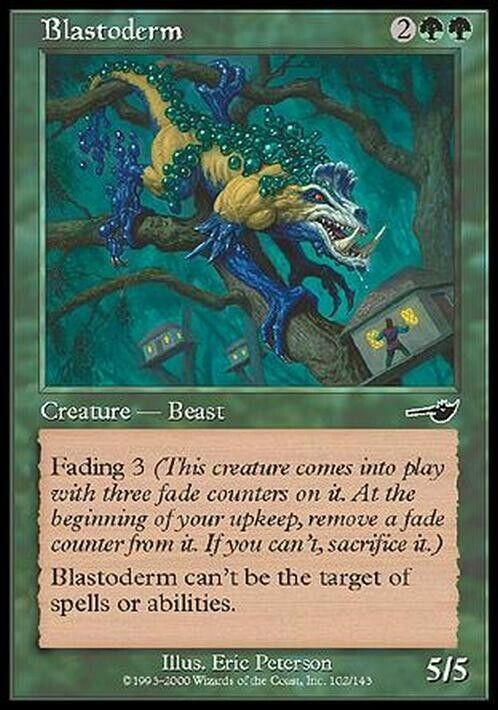 Blastoderm ~ Nemesis [ PLAYED ] [ Magic MTG ]