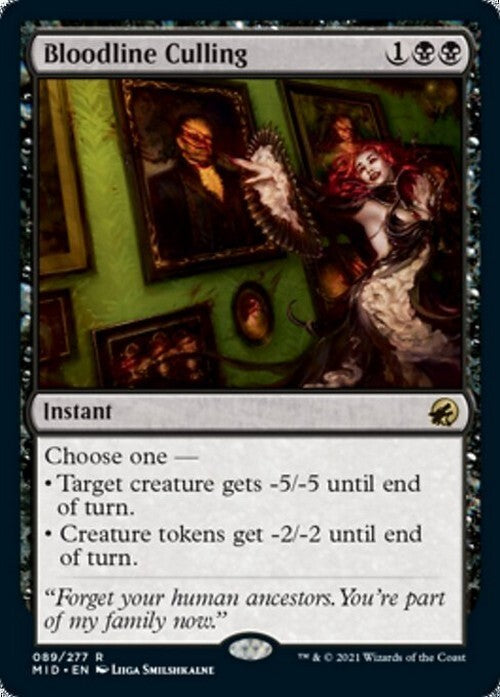 Bloodline Culling ~ Midnight Hunt [ NearMint ] [ Magic MTG ]