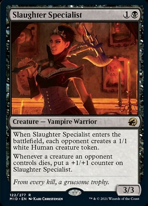 Slaughter Specialist ~ Midnight Hunt [ NearMint ] [ Magic MTG ]