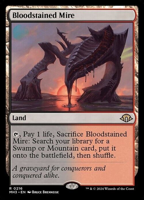 Bloodstained Mire ~ Modern Horizons 3 [ NearMint ] [ Magic MTG ]