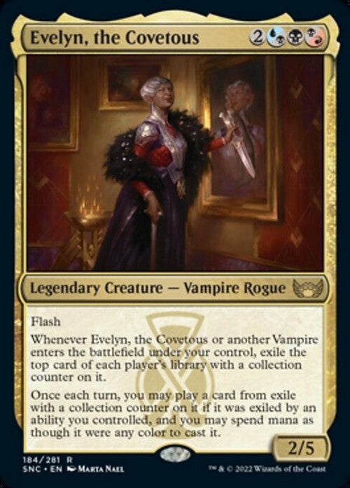 Evelyn, the Covetous ~ Streets of New Capenna [ NearMint ] [ Magic MTG ]
