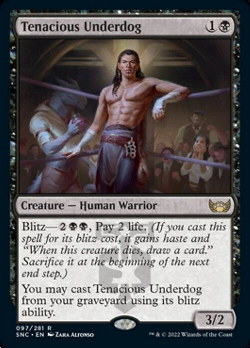 Tenacious Underdog ~ Streets of New Capenna [ NearMint ] [ Magic MTG ] - London Magic Traders Ltd