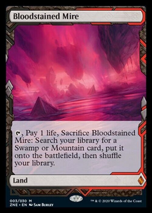 Bloodstained Mire ~ Zendikar Rising Expeditions [ Excellent+ ] [ Magic MTG ]