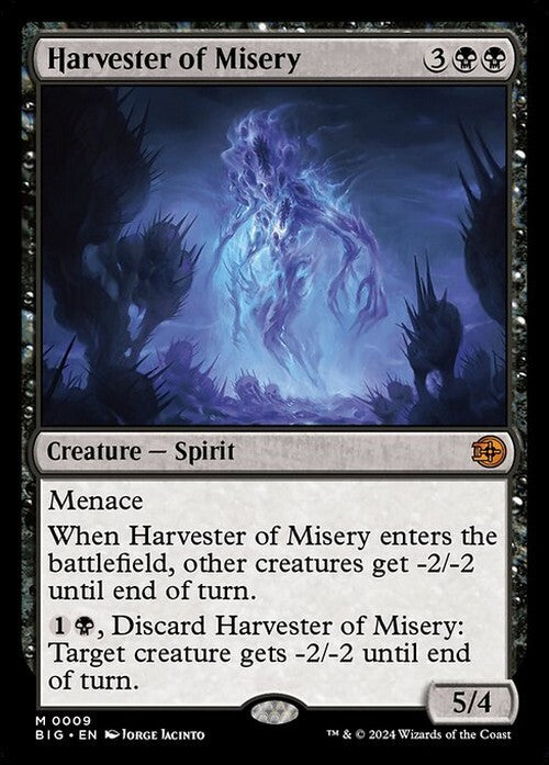 Harvester of Misery ~ The Big Score [ NearMint ] [ Magic MTG ]