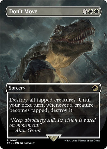 Don't Move ~ Universes Beyond: Jurassic World [ NM ] [ MTG ]