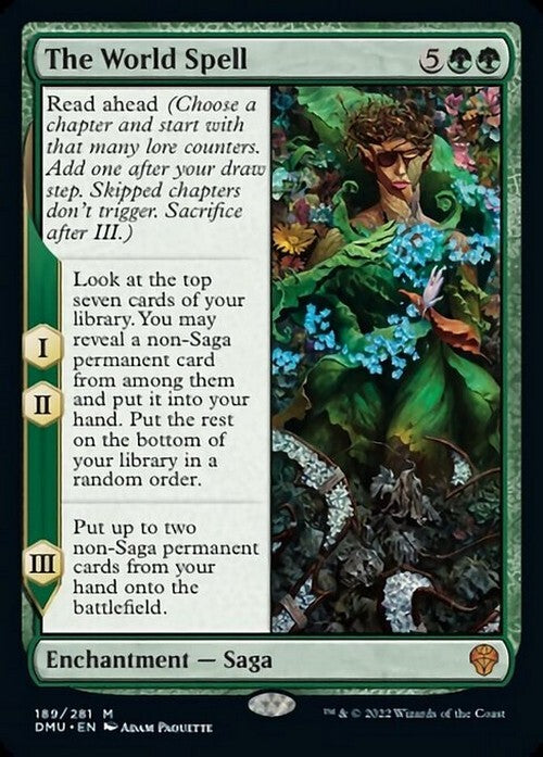 The World Spell ~ Dominaria United [ Excellent ] [ Magic MTG ]