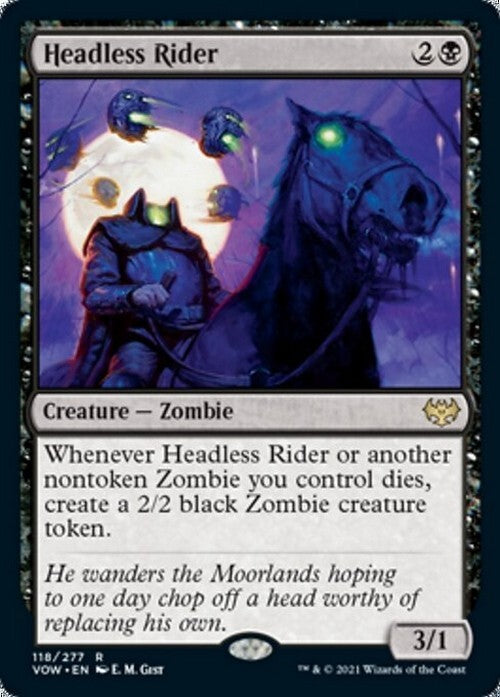 Headless Rider ~ Crimson Vow [ Excellent ] [ Magic MTG ]